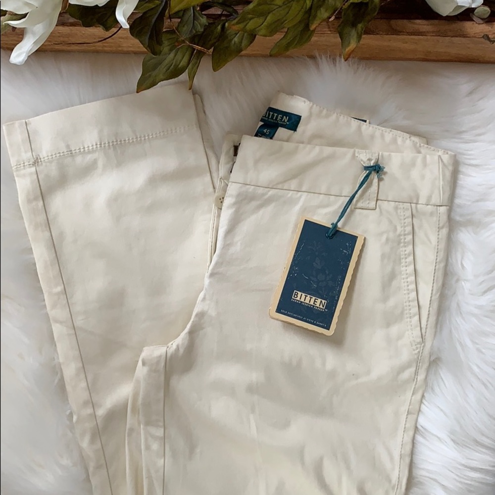 Sarah Jessica Parker NWT chinos size 4S